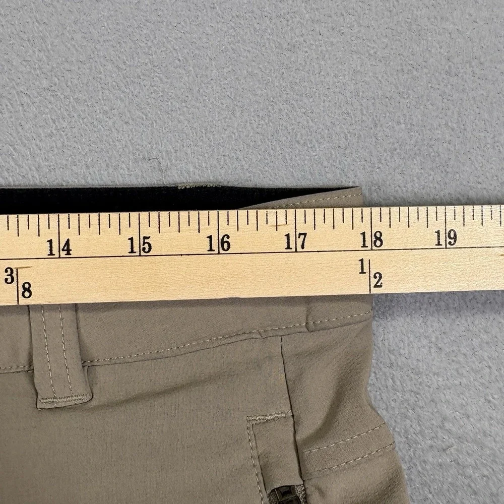 Columbia Wildsee Pants Mens 36x32 Tan Stretch Hiking Outdoor Trail